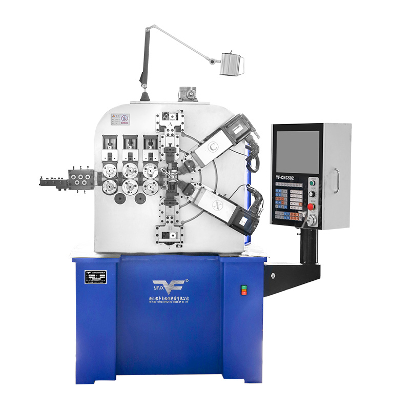 CNC-YF-8645 6-Axis 1.5-4.5mm Automatic Spring Coiling Machine