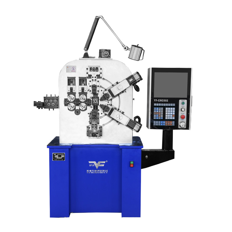 CNC-YF-8620 6-Axis 0.4-2.0mm High Speed Spring Coiling Machine